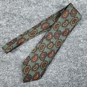 LOUIS BOSTON PAISLEY MADE IN ITALY‎ 100% SILK NECK TIE